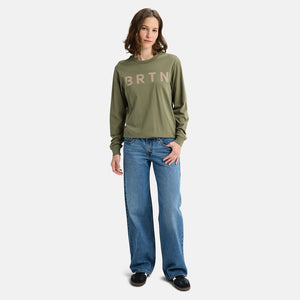 BURTON BRTN Long Sleeve Tee - Forest Moss