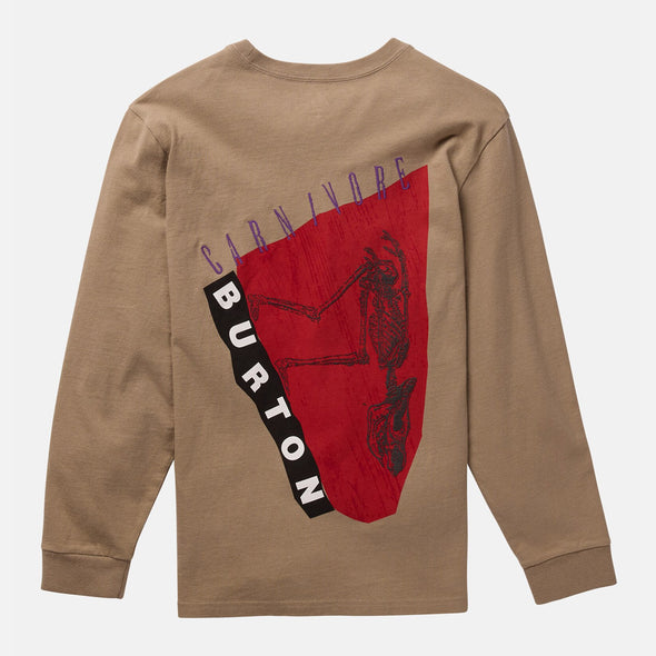 BURTON Carnivore Long Sleeve Tee - Summit Taupe