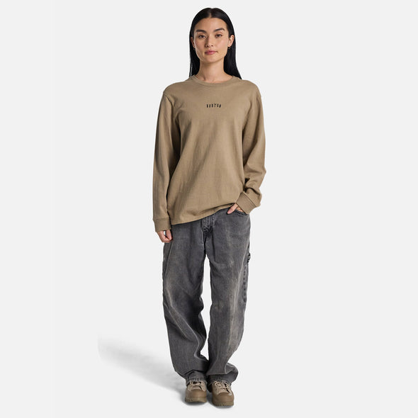 BURTON Carnivore Long Sleeve Tee - Summit Taupe