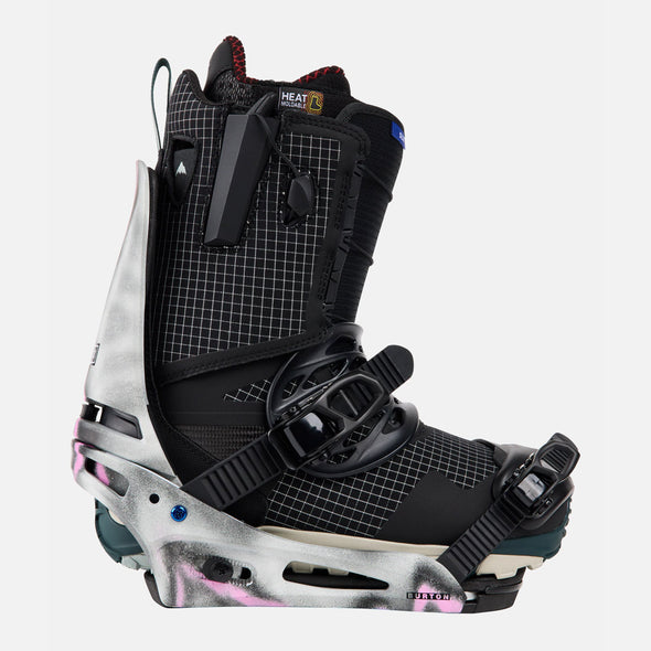 BURTON Cartel X Bindings 2025 - Gray/Pink