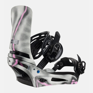 BURTON Cartel X Bindings 2025 - Gray/Pink *PRE-ORDER