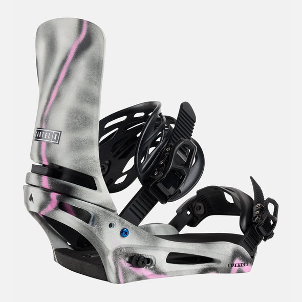 BURTON Cartel X Bindings 2025 - Gray/Pink