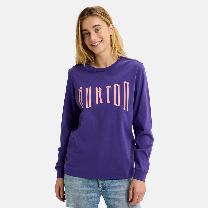 BURTON Chinclip Long Sleeve Tee - Prism Violet