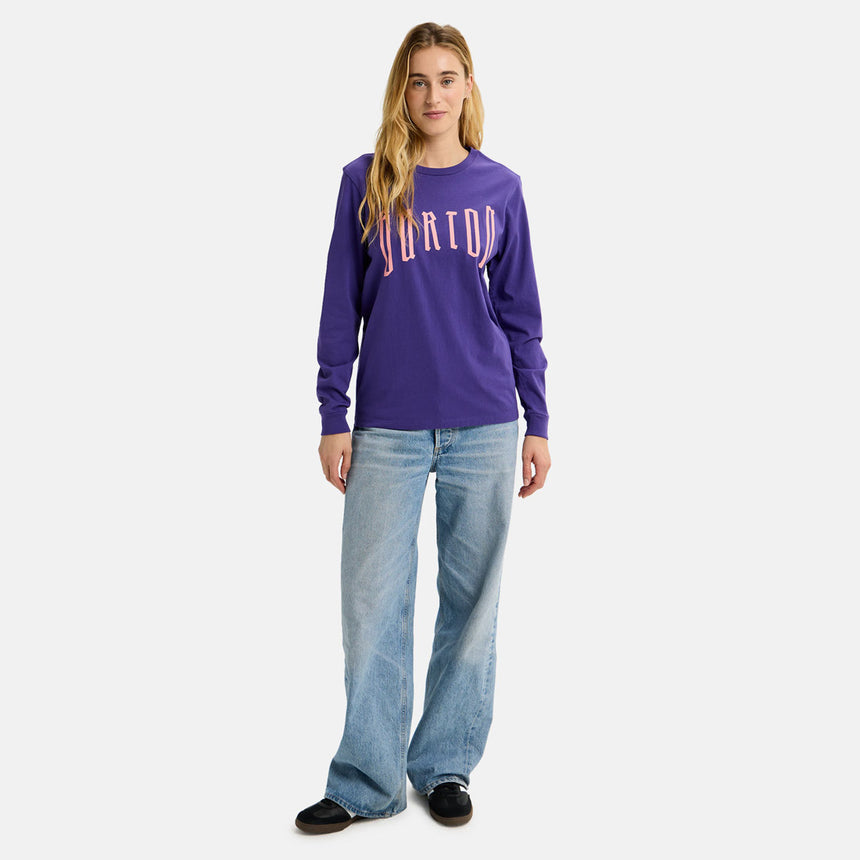 BURTON Chinclip Long Sleeve Tee - Prism Violet