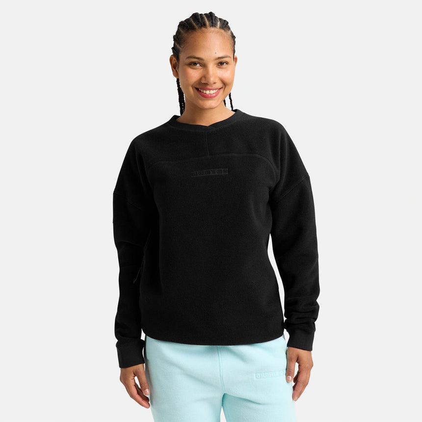 BURTON Cinder Fleece Crew - True Black