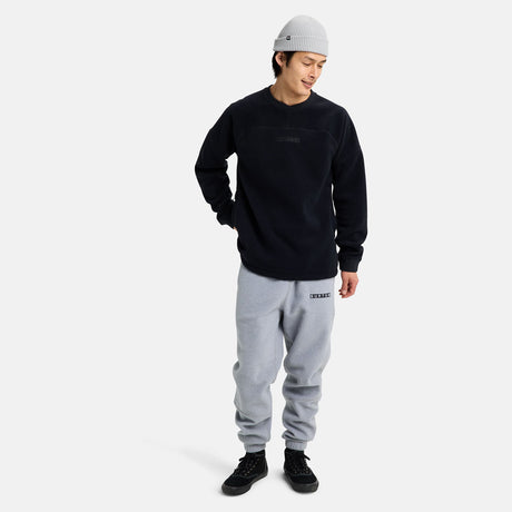 BURTON Cinder Fleece Crew - True Black