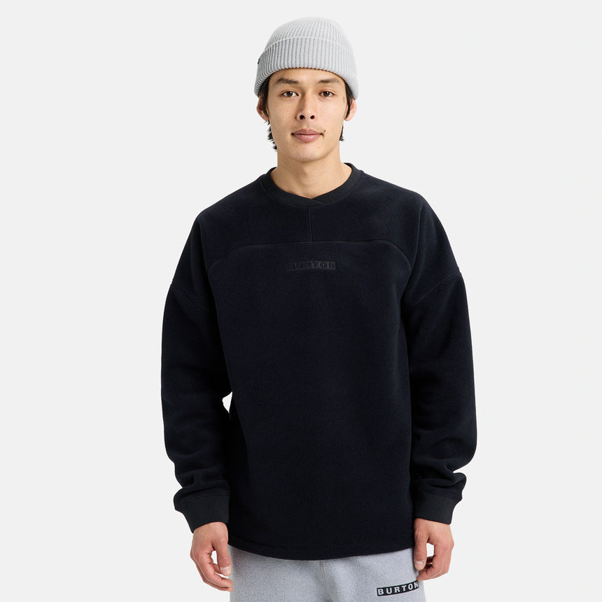 BURTON Cinder Fleece Crew - True Black