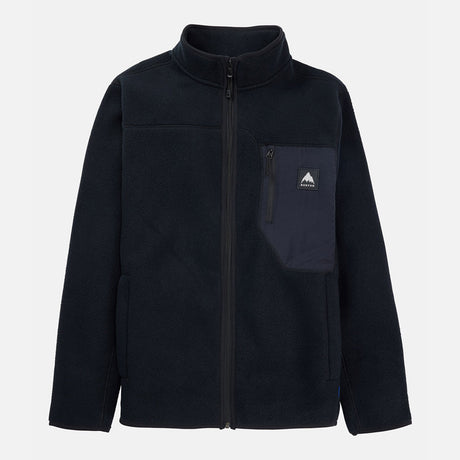 BURTON Cinder Fleece Full Zip - True Black
