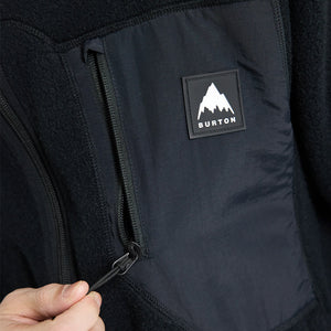 BURTON Cinder Fleece Full Zip - True Black