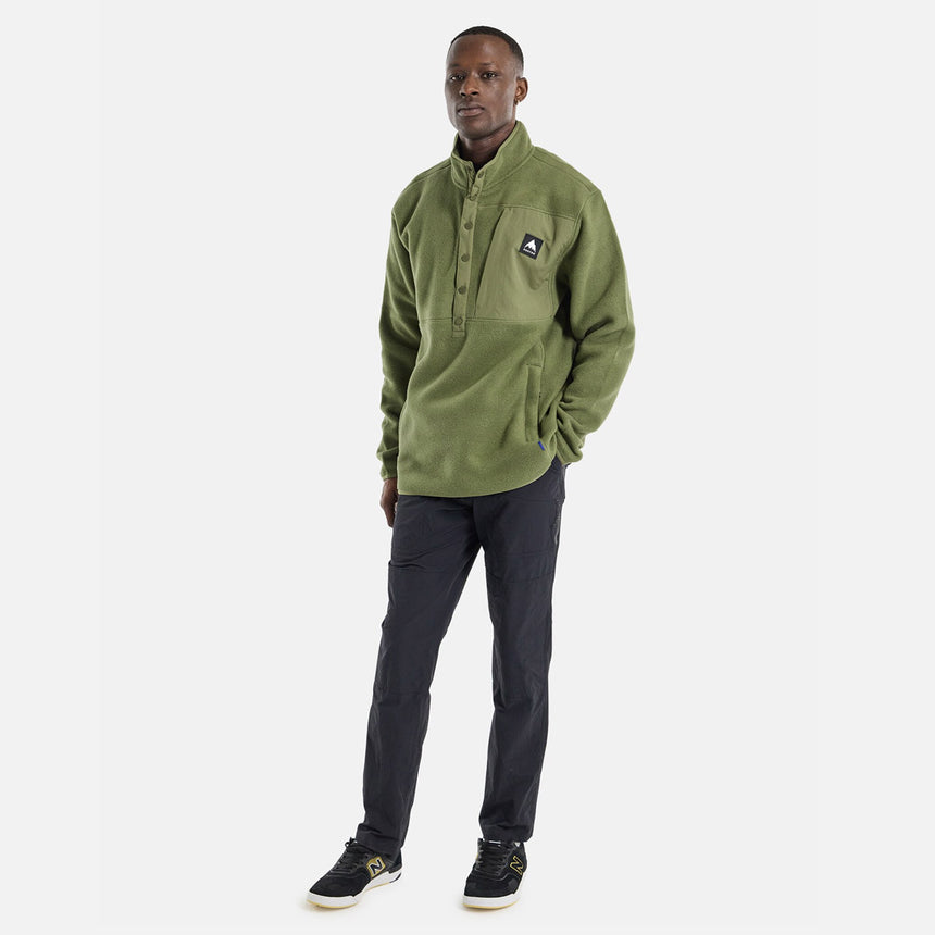 BURTON Cinder Fleece Pullover - Forest Moss