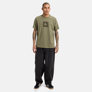 BURTON Classic Mountain High Tee - Forest Moss