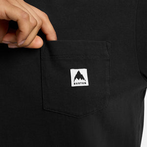 BURTON Colfax Long Sleeve Tee - True Black