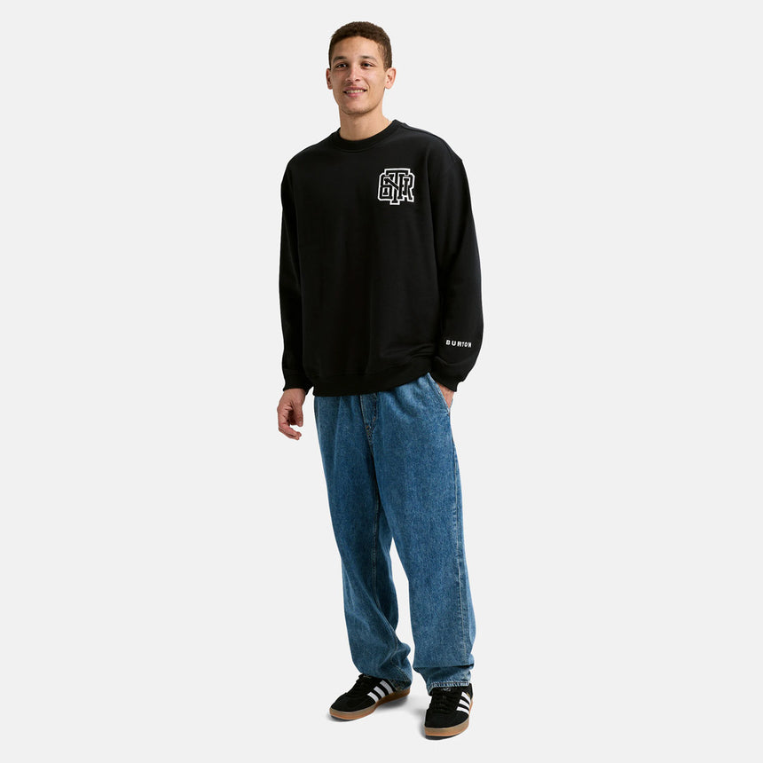 BURTON Collegiate Crew - True Black