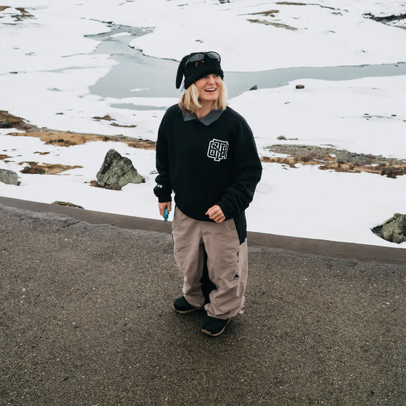 BURTON Collegiate Crew 2026 - True Black