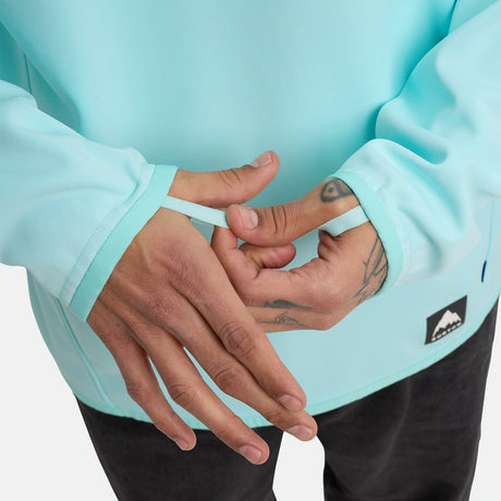 BURTON Crown Weatherproof Crew - Light Teal