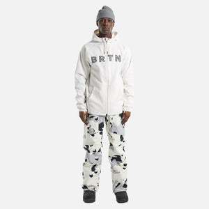 BURTON Crown Weatherproof Full Zip Hood - Stout White