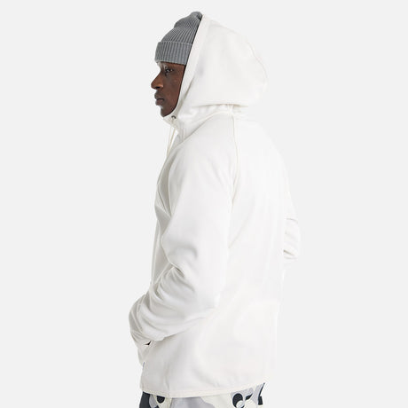 BURTON Crown Weatherproof Full Zip Hood - Stout White