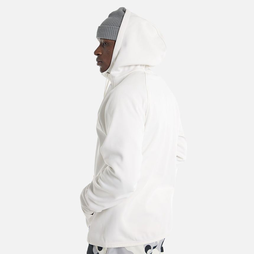 BURTON Crown Weatherproof Full Zip Hood - Stout White