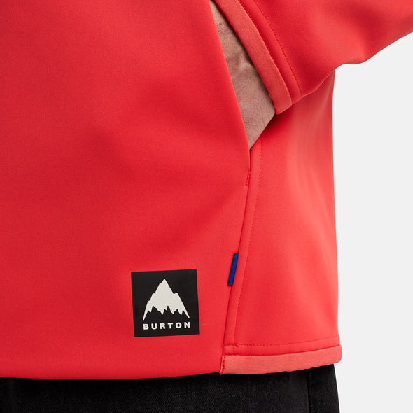 BURTON Crown Weatherproof Pullover Hood 2026 - Fiesta Red