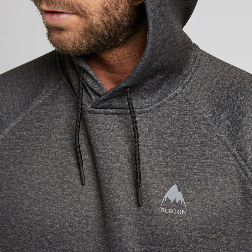 BURTON Crown Weatherproof Pullover Hood - True Black Heather