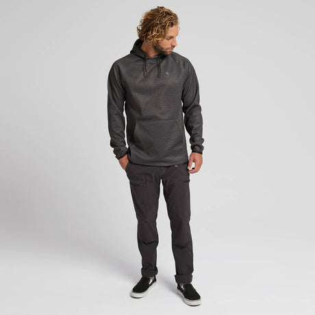 BURTON Crown Weatherproof Pullover Hood - True Black Heather