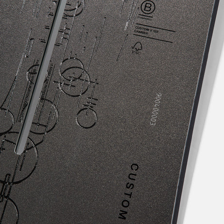 BURTON Custom X Snowboard 2027 - Etched