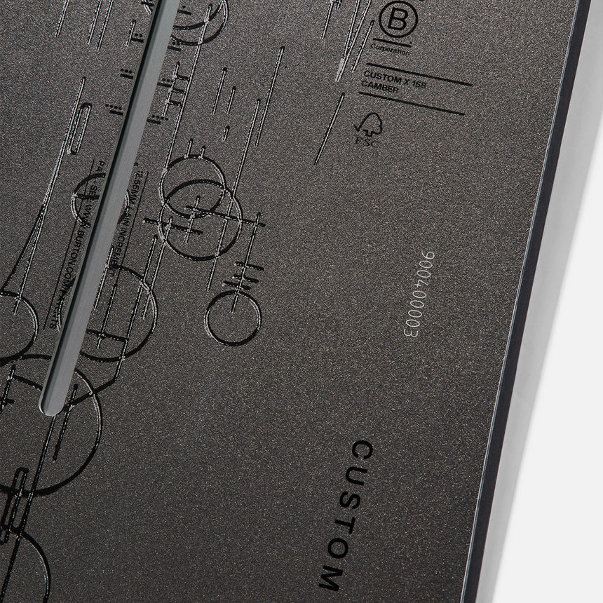 BURTON Custom X Snowboard 2027 - Etched