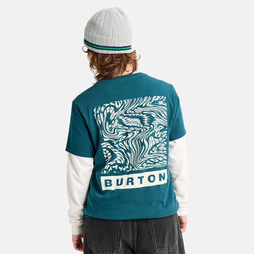 BURTON Dejaview Tee - Atlantic Teal