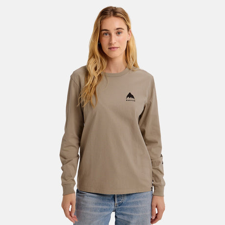 BURTON Elite Long Sleeve Tee - Summit Taupe