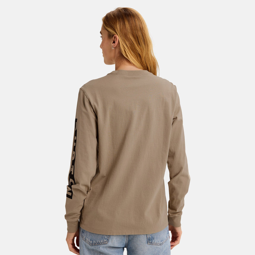 BURTON Elite Long Sleeve Tee - Summit Taupe