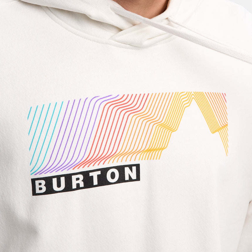 BURTON Elmore Pullover Hood - Stout White