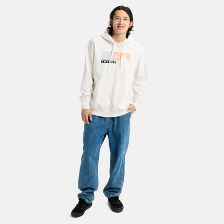 BURTON Elmore Pullover Hood - Stout White