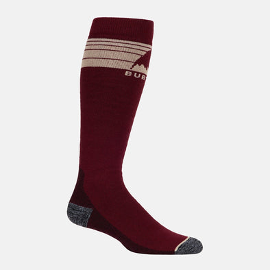 BURTON Emblem Midweight Sock - Deep Red