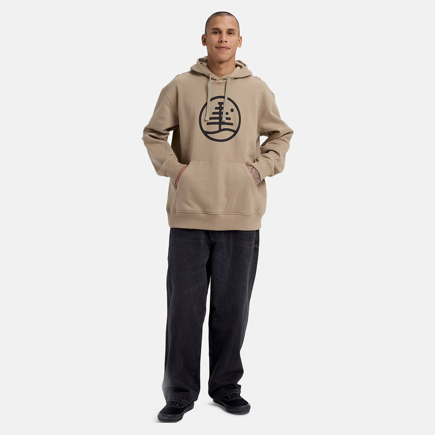 BURTON Family Tree Pullover Hood - Summit Taupe