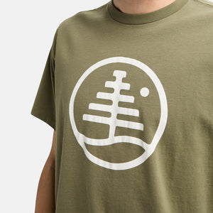 BURTON Family Tree Tee - Forest Moss