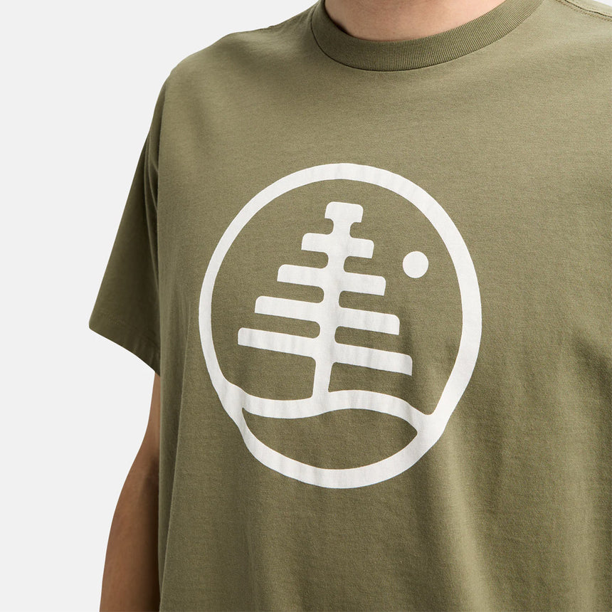 BURTON Family Tree Tee - Forest Moss