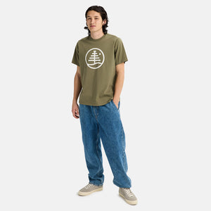 BURTON Family Tree Tee - Forest Moss