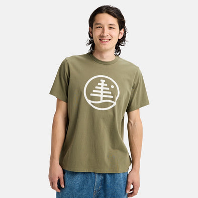 BURTON Family Tree Tee 2026 - Forest Moss