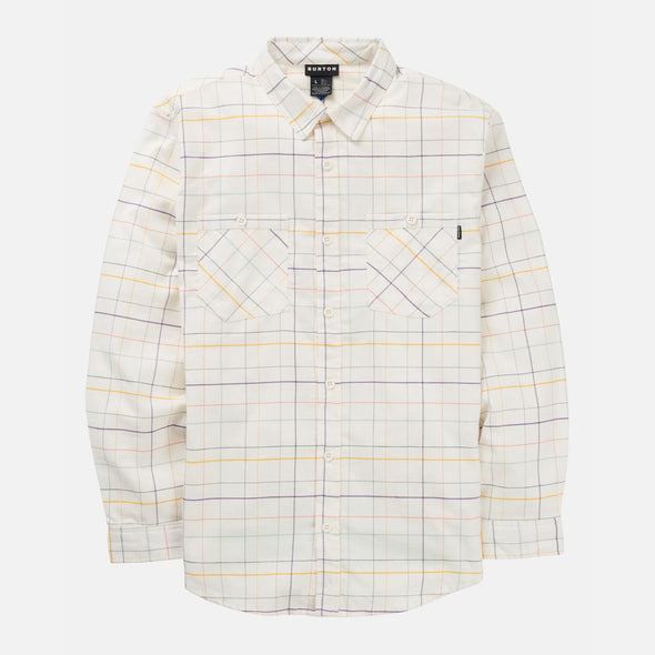 BURTON Favourite Flannel - Stout White Windowpane