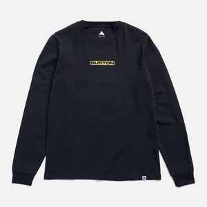 BURTON From Burton to the World Long Sleeve Tee - True Black