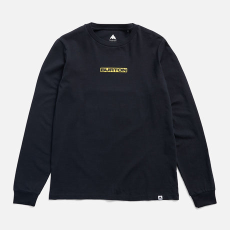 BURTON From Burton to the World Long Sleeve Tee - True Black