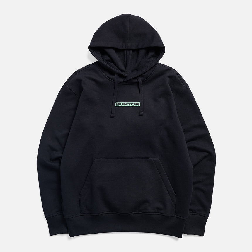 BURTON From Burton to the World Pullover Hood - True Black