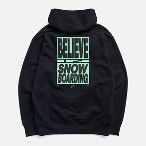 BURTON From Burton to the World Pullover Hood - True Black