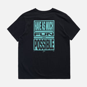 BURTON From Burton to the World T-Shirt - True Black