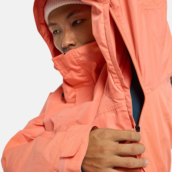 BURTON Frostner Anorak 2025 - Peach Echo