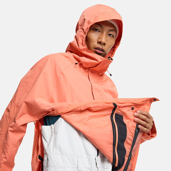 BURTON Frostner Anorak 2025 - Peach Echo