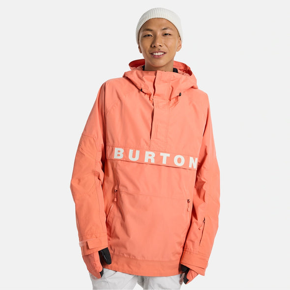 BURTON Frostner Anorak 2025 - Peach Echo