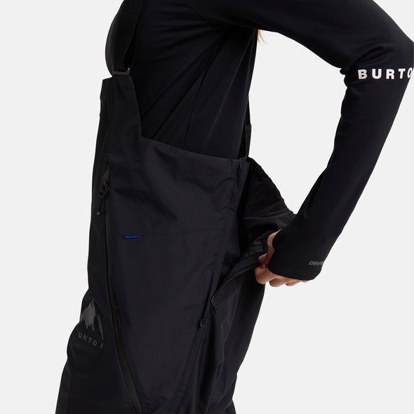 BURTON Futuretrust 2L Bib Pant 2026 - True Black *PRE-ORDER