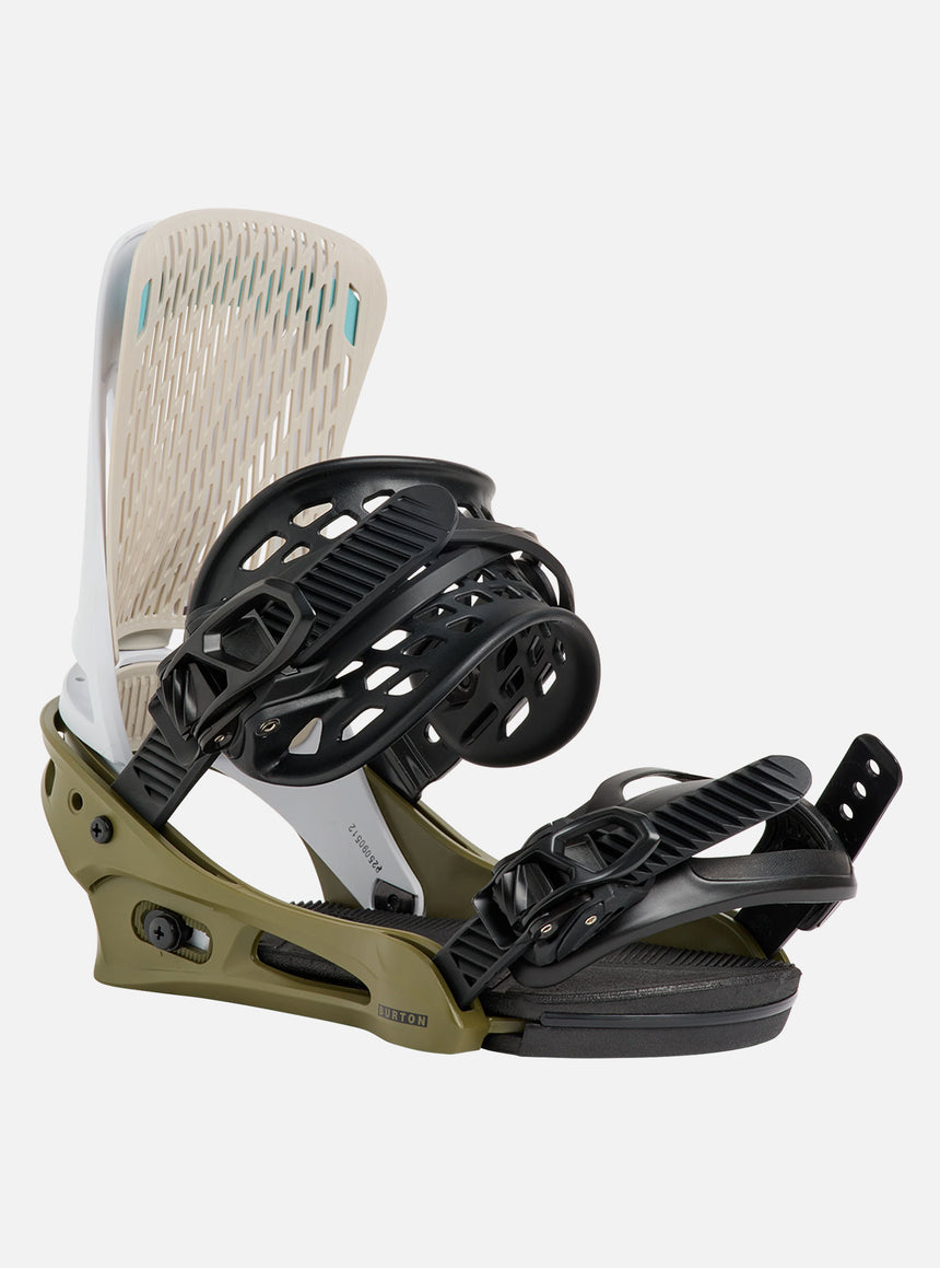 BURTON Genesis Bindings 2027 - White/Dried Moss
