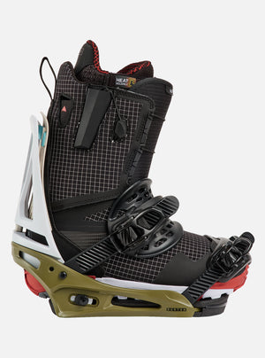 BURTON Genesis Bindings 2027 - White/Dried Moss